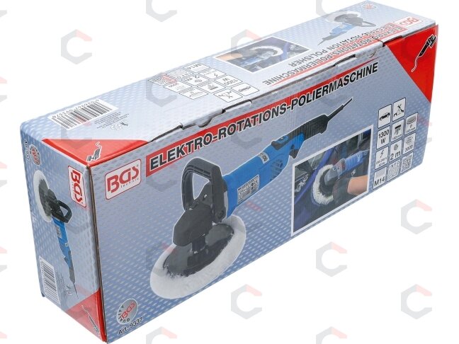 Poliravimo mašinėlė | max. 3000 rpm | 1300 W | Ø 180 mm (9337) 2