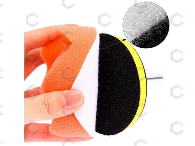 Poliravimo padų rinkinys | Ø 180 mm | 12 vnt. (BK1006) 7 Poliravimo padų rinkinys | Ø 180 mm | 12 vnt. (BK1006) 7