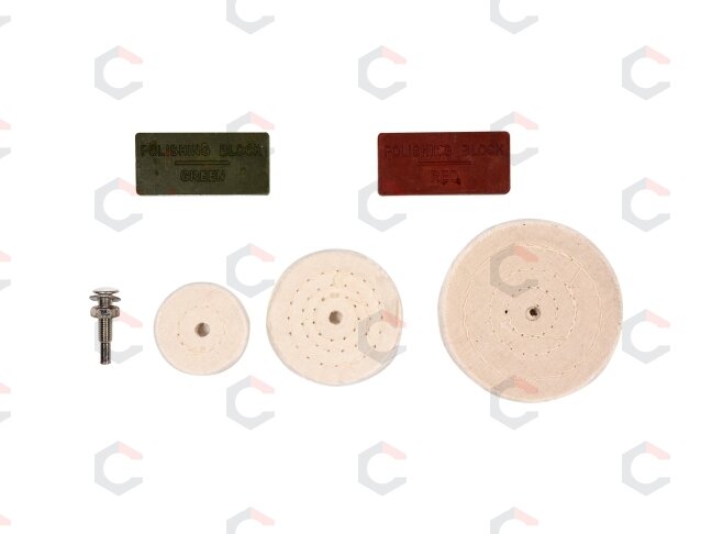 Poliravimo rinkinys | 50/75/100 mm | 6 vnt. (PK06) 1 Poliravimo rinkinys | 50/75/100 mm | 6 vnt. (PK06) 1