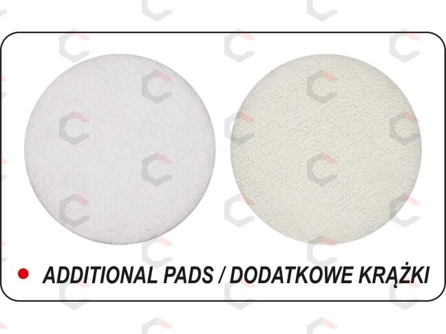 Poliruoklis orbitinis akumuliatorinis | be baterijos | 18V 254 mm (YT-82922) 5 Poliruoklis orbitinis akumuliatorinis | be baterijos | 18V 254 mm (YT-82922) 5