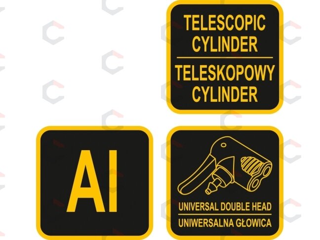 Pompa dviračiui teleskopinė dvigubu cilindru (82031) 4 Pompa dviračiui teleskopinė dvigubu cilindru (82031) 4