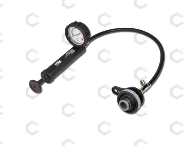 Pompa su manometru radiatorių spaudimui 0 - 25 bar BGS 8027, 8098 (8027-1) 1 Pompa su manometru radiatorių spaudimui 0 - 25 bar BGS 8027, 8098 (8027-1) 1