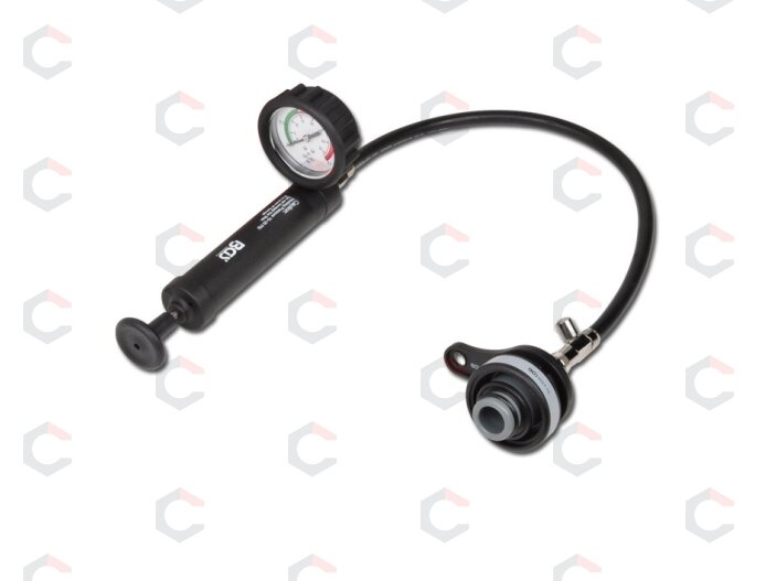 Pompa su manometru radiatorių spaudimui 0 - 25 bar BGS 8027, 8098 (8027-1) 1 Pompa su manometru radiatorių spaudimui 0 - 25 bar BGS 8027, 8098 (8027-1) 1