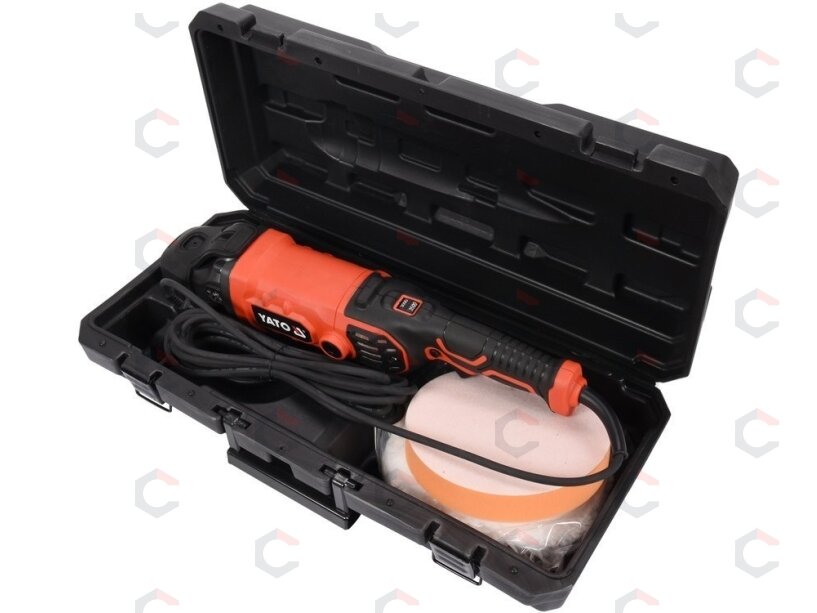 Poliravimo mašinėlė | 600-3500 RPM | 1400W | 180 mm (YT-82196) 1 Poliravimo mašinėlė | 600-3500 RPM | 1400W | 180 mm (YT-82196) 1