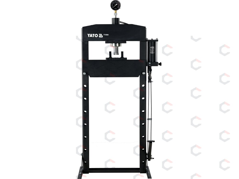 Presas hidraulinis | 20 tonų | kojinis valdymas | 0–925 mm eiga (YT-55584) 3 Presas hidraulinis | 20 tonų | kojinis valdymas | 0–925 mm eiga (YT-55584) 3