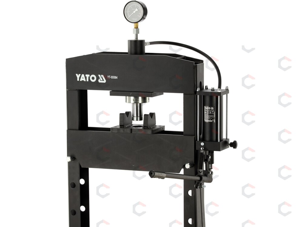 Presas hidraulinis | 20 tonų | kojinis valdymas | 0–925 mm eiga (YT-55584) 5 Presas hidraulinis | 20 tonų | kojinis valdymas | 0–925 mm eiga (YT-55584) 5