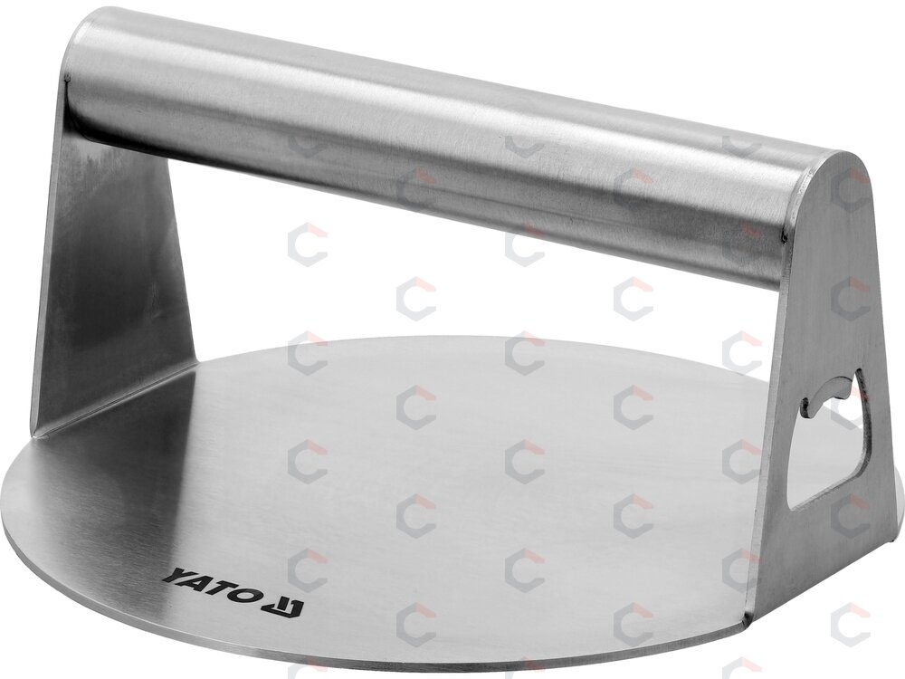 Presas mėsai | smash burgeriams, nerūdijantis plienas | Ø 16 cm (YG-20135) 1 Presas mėsai | smash burgeriams, nerūdijantis plienas | Ø 16 cm (YG-20135) 1