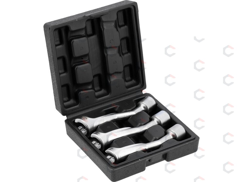 Profesionalus raktų rinkinys | kuro purkštukams ir įpurškimo siurbliams | 12,5 mm (1/2") | 14–17–19 mm (SK17619)