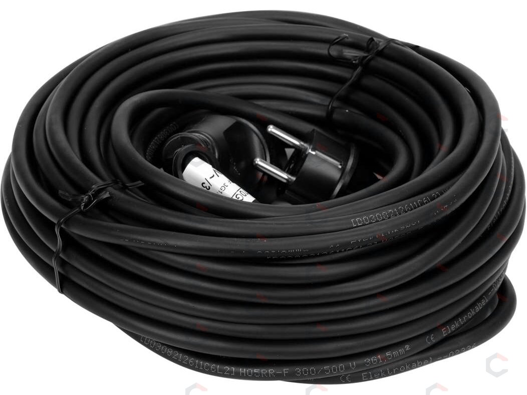 Prailginimo kabelis guminis IP44, 3x1,5mm2 20m (YT-81022)