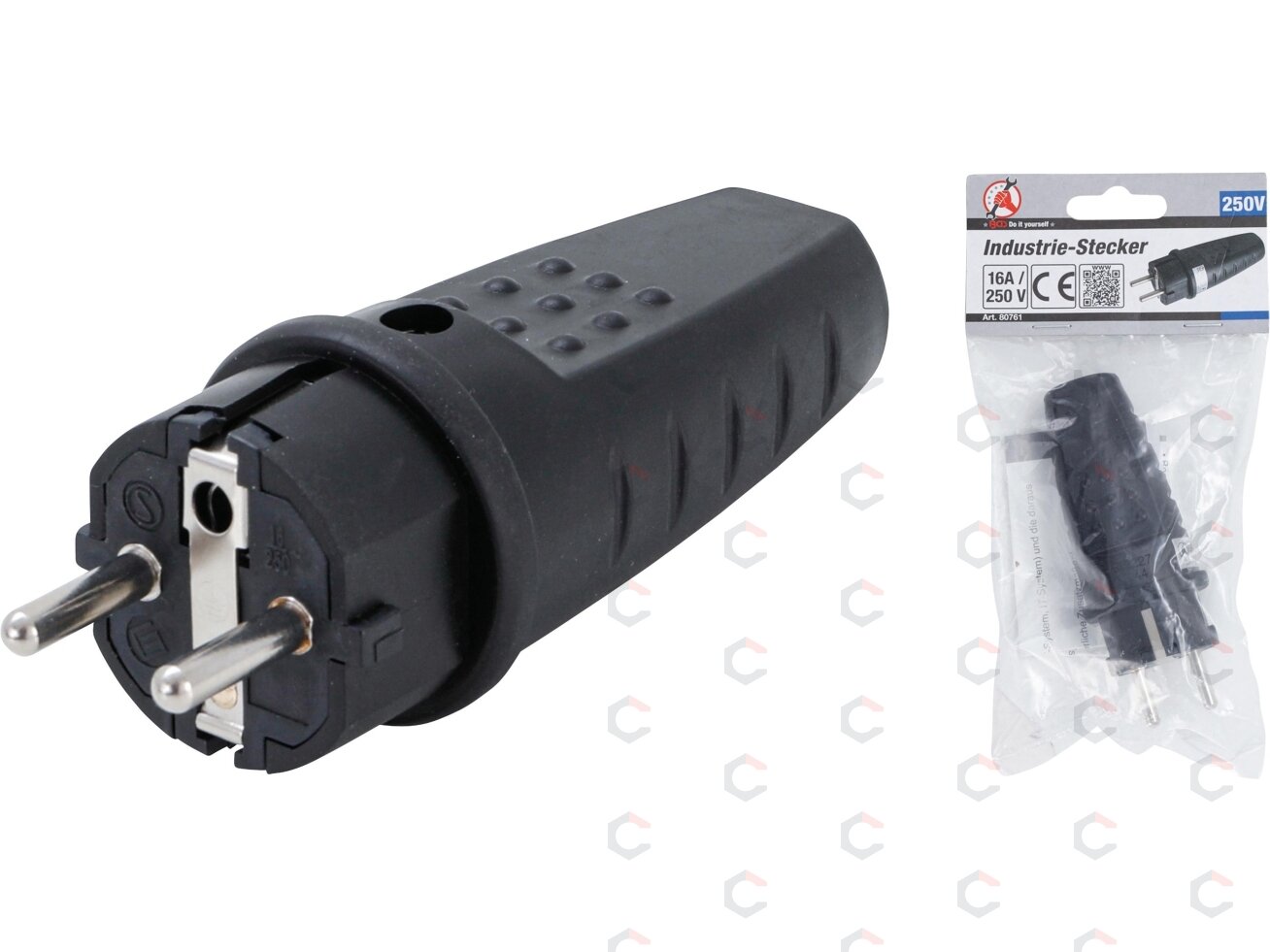 Pramoninis kištukas | 16 A / 250 V (80761) Pramoninis kištukas | 16 A / 250 V (80761)