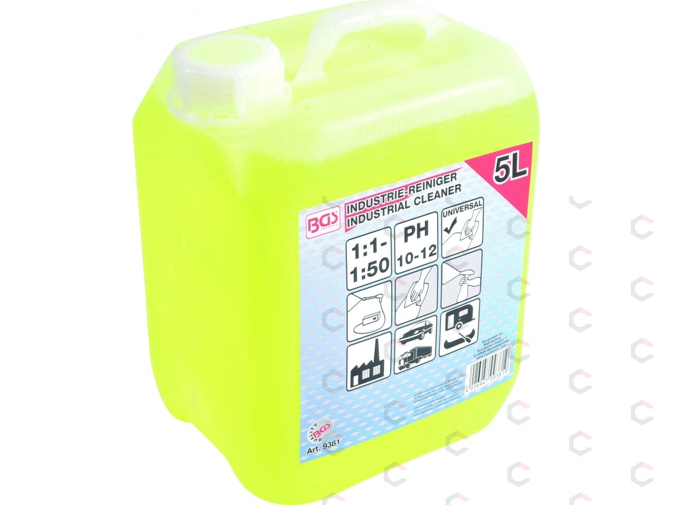 Pramoninis valiklis, 5L (9381) Pramoninis valiklis, 5L (9381)