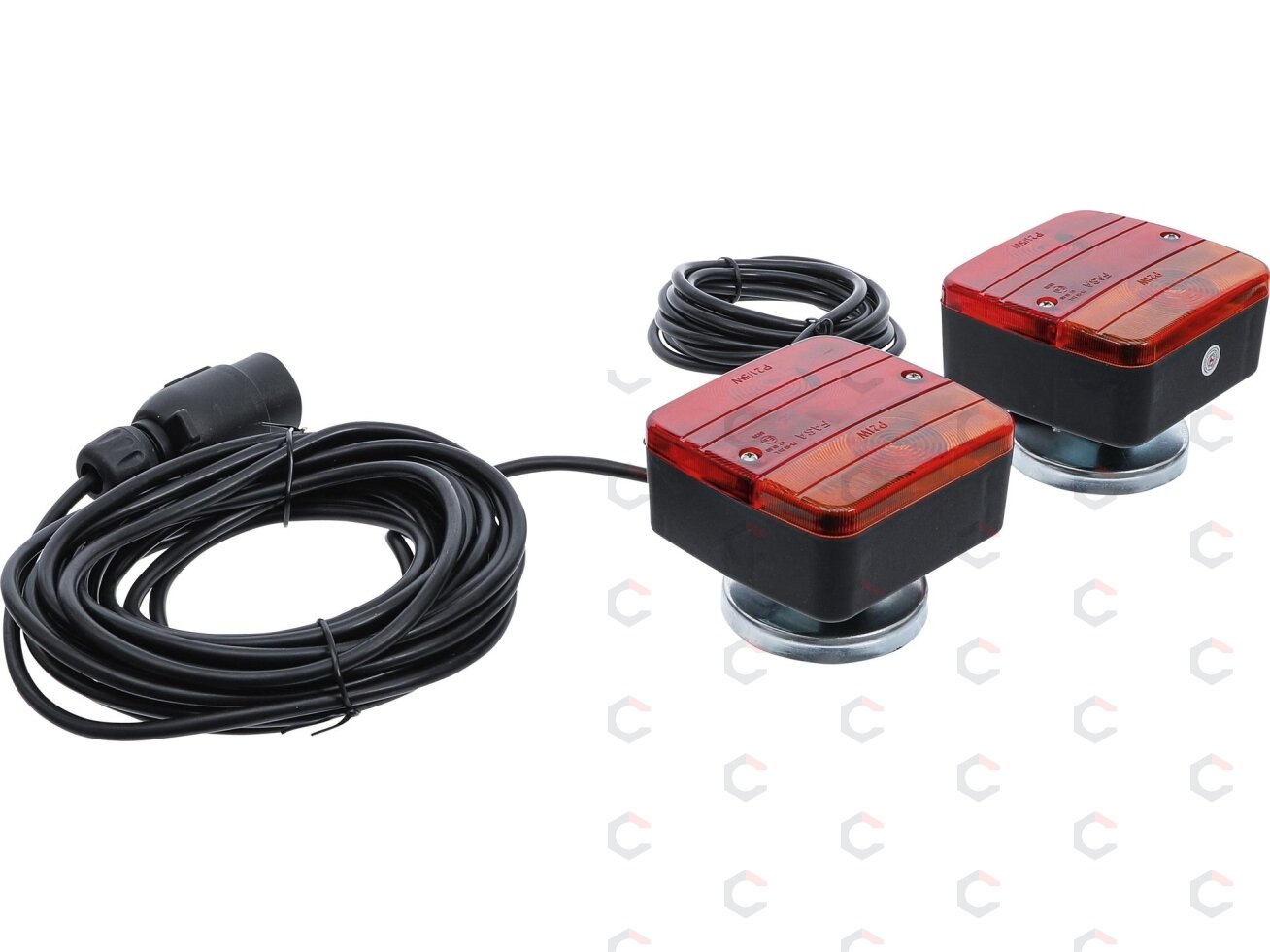 Priekabos lempos su magnetiniu laikikliu | 2 vnt. (80960) 2 Priekabos lempos su magnetiniu laikikliu | 2 vnt. (80960) 2