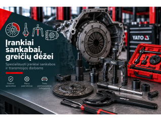 Įrankiai sankabai, greičių dėžei Įrankiai sankabai, greičių dėžei