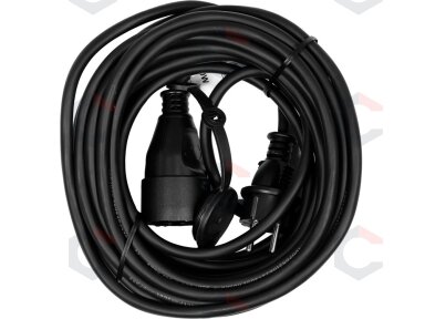 Prailginimo kabelis guminis IP44, 3x1,5mm2 10m (YT-81021) Prailginimo kabelis guminis IP44, 3x1,5mm2 10m (YT-81021)