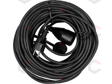 Prailginimo kabelis guminis IP44, 3x1,5mm2 30m (YT-81023) Prailginimo kabelis guminis IP44, 3x1,5mm2 30m (YT-81023)