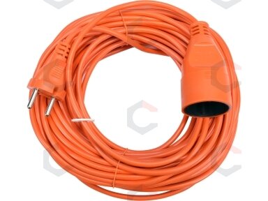 Prailginimo kabelis su lizdu 2x1 mm² 20m (82673) Prailginimo kabelis su lizdu 2x1 mm² 20m (82673)