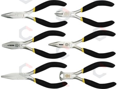 Precizinių replyčių komplektas 6 vnt., 125 mm (42309)