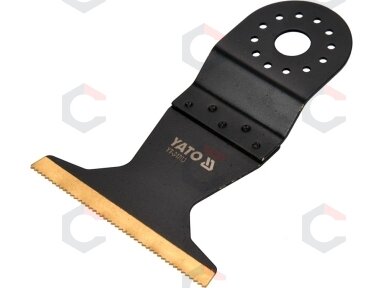 Priedas daugiafunkciniam įrankiui | BIM-TIN | 90 mm / 65 mm (YT-34703) Priedas daugiafunkciniam įrankiui | BIM-TIN | 90 mm / 65 mm (YT-34703)