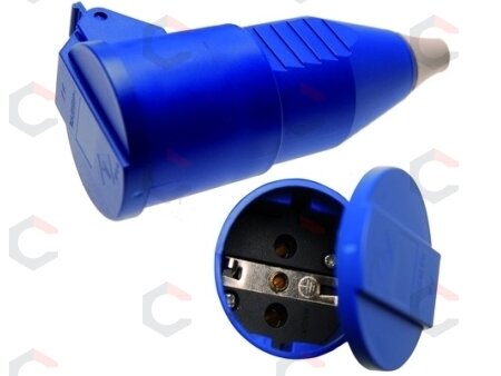 Pramoninis kištukas (F) | 16 A / 250 V (80762) Pramoninis kištukas (F) | 16 A / 250 V (80762)