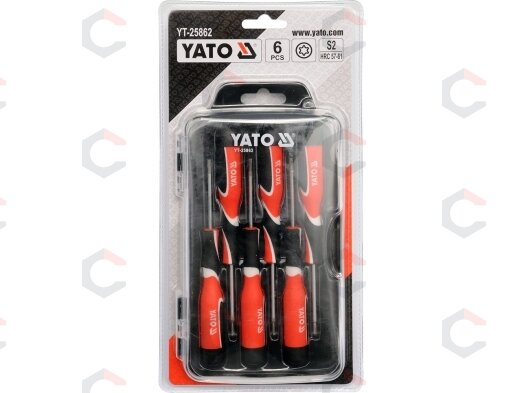Precizinių atsuktuvų rinkinys Torx | 6 vnt (YT-25862) 1 Precizinių atsuktuvų rinkinys Torx | 6 vnt (YT-25862) 1