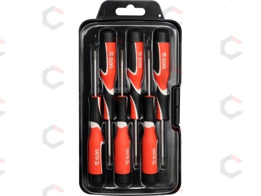 Precizinių atsuktuvų rinkinys Torx | 6 vnt (YT-25862) Precizinių atsuktuvų rinkinys Torx | 6 vnt (YT-25862)