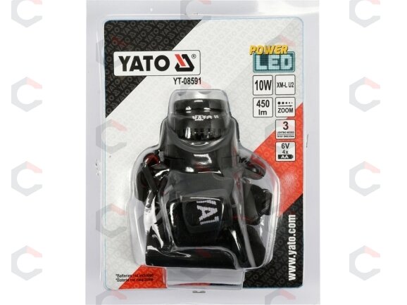 Prožektorius dedamas ant galvos XM-L2 CREE 10W LED (YT-08591) 5 Prožektorius dedamas ant galvos XM-L2 CREE 10W LED (YT-08591) 5