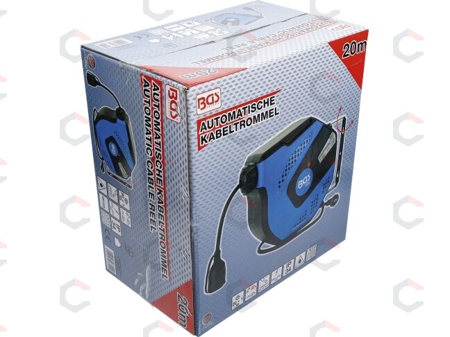 Automatinė kabelio ritė | 25 m | 3 × 1,5 mm² | 3000 W (3325) 1