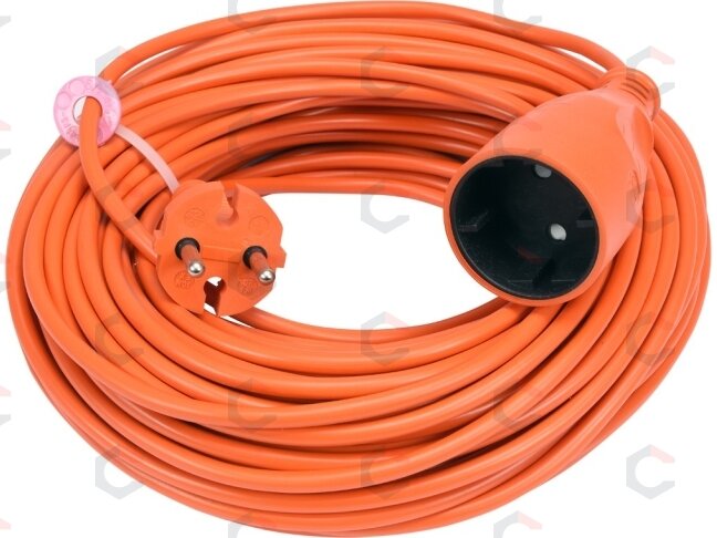 Prailginimo kabelis su lizdu 2x1 mm² 30m (82675) Prailginimo kabelis su lizdu 2x1 mm² 30m (82675)