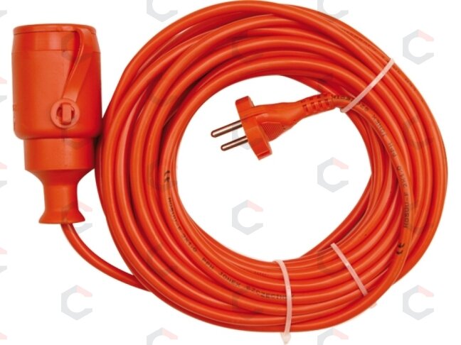 Prailginimo kabelis su lizdu 2x1 mm² 40m (82677) 2 Prailginimo kabelis su lizdu 2x1 mm² 40m (82677) 2