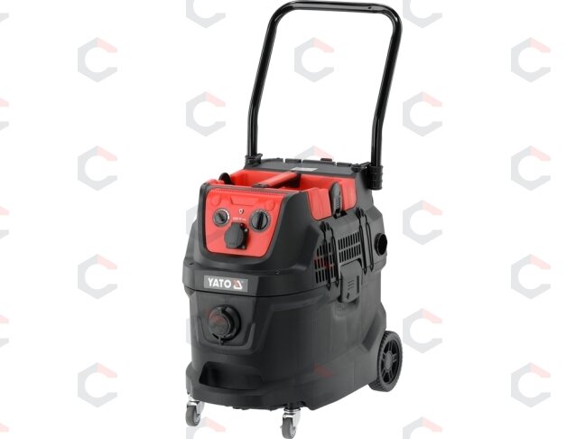 Pramoninis dulkių siurblys – automatinis filtro kratytuvas HEPA – 1600/3600 W | 40 l (YT-85717) 1 Pramoninis dulkių siurblys – automatinis filtro kratytuvas HEPA – 1600/3600 W | 40 l (YT-85717) 1
