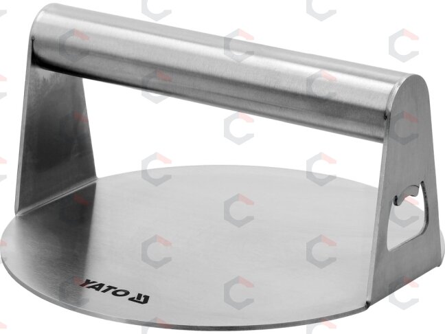Presas mėsai | smash burgeriams, nerūdijantis plienas | Ø 16 cm (YG-20135) 1 Presas mėsai | smash burgeriams, nerūdijantis plienas | Ø 16 cm (YG-20135) 1