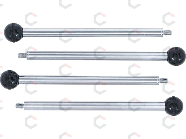 Priekinės išorinės panelės dalies varžtų/kreiptuvų nuardymo rinkinys VW T5 (9204) 1