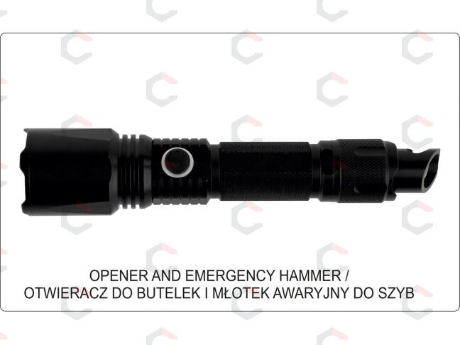 Prožektorius 10W 900LM IP64, LI-ION 3,7V 2200MAH 200M, POWERBANK, ZOOM | Akumuliatorinis (YT-08559) 7 Prožektorius 10W 900LM IP64, LI-ION 3,7V 2200MAH 200M, POWERBANK, ZOOM | Akumuliatorinis (YT-08559) 7