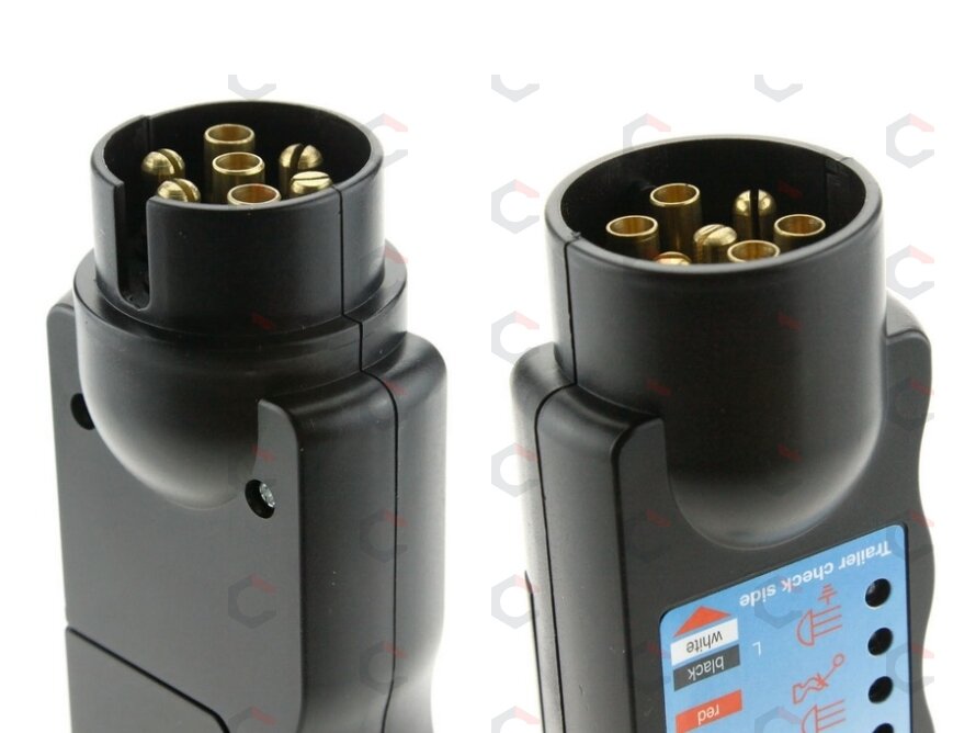 Priekabos rozetės testeris 12V (2187V) 1 Priekabos rozetės testeris 12V (2187V) 1