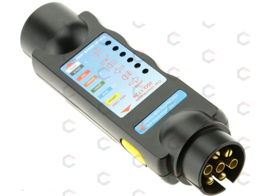 Priekabos rozetės testeris 12V (2187V) Priekabos rozetės testeris 12V (2187V)