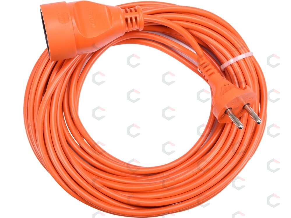 Prailginimo kabelis su lizdu 2x1 mm² 10m (82671) 1 Prailginimo kabelis su lizdu 2x1 mm² 10m (82671) 1