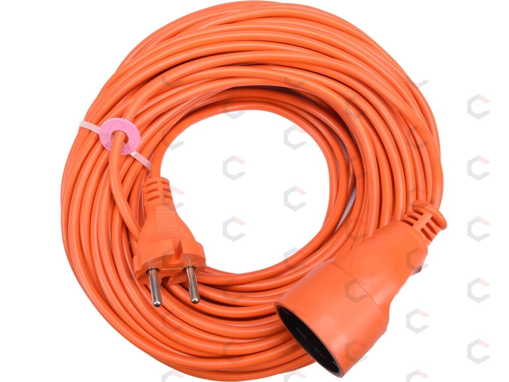 Prailginimo kabelis su lizdu 2x1 mm² 30m (82675) 1 Prailginimo kabelis su lizdu 2x1 mm² 30m (82675) 1