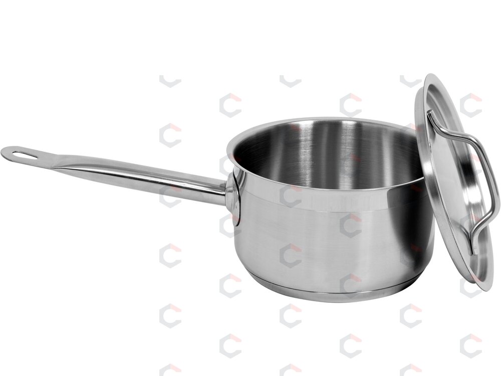 Puodas su rankena ir dangčiu | nerūdijančio plieno | 16 x 9,5 cm | 1,9 l (YG-00060) 1 Puodas su rankena ir dangčiu | nerūdijančio plieno | 16 x 9,5 cm | 1,9 l (YG-00060) 1