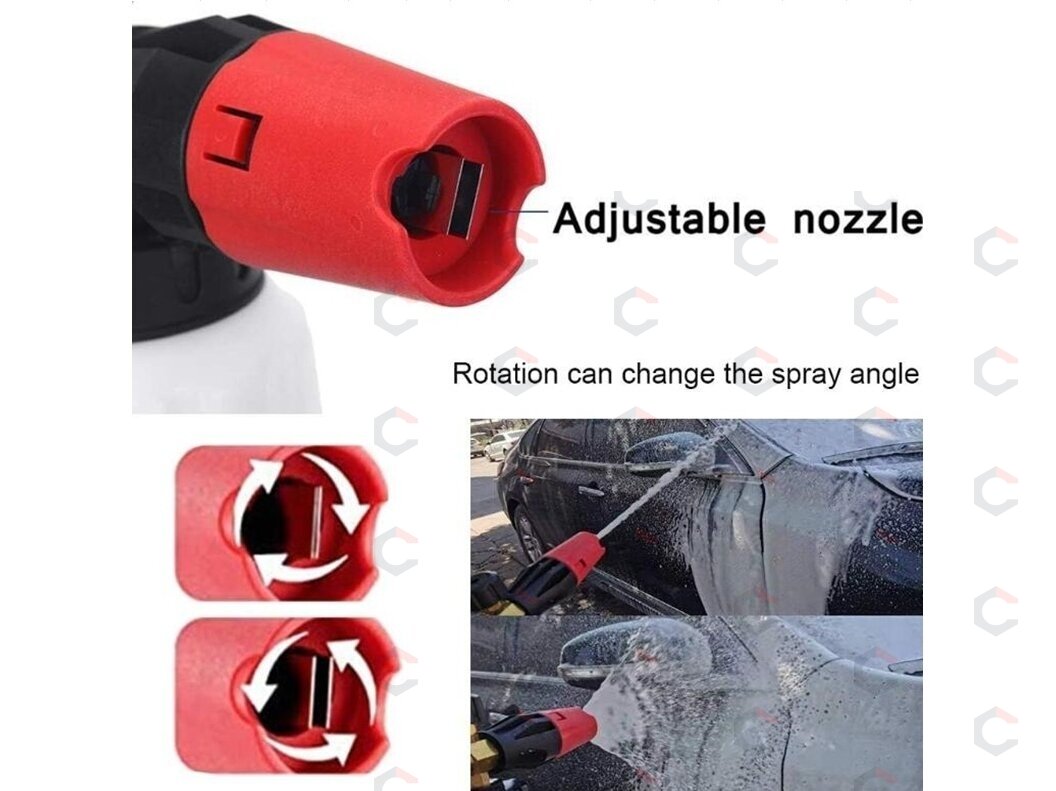 Putų generavimo pistoletas | aukšto slėgio | Snow Foam | aliuminis | 1L (SG1A) 2 Putų generavimo pistoletas | aukšto slėgio | Snow Foam | aliuminis | 1L (SG1A) 2