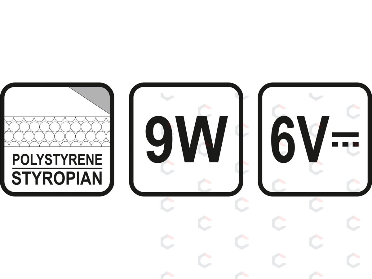 Terminis peilis putplasčiui | 9 W | 3 keičiami antgaliai (78894) 6 Terminis peilis putplasčiui | 9 W | 3 keičiami antgaliai (78894) 6