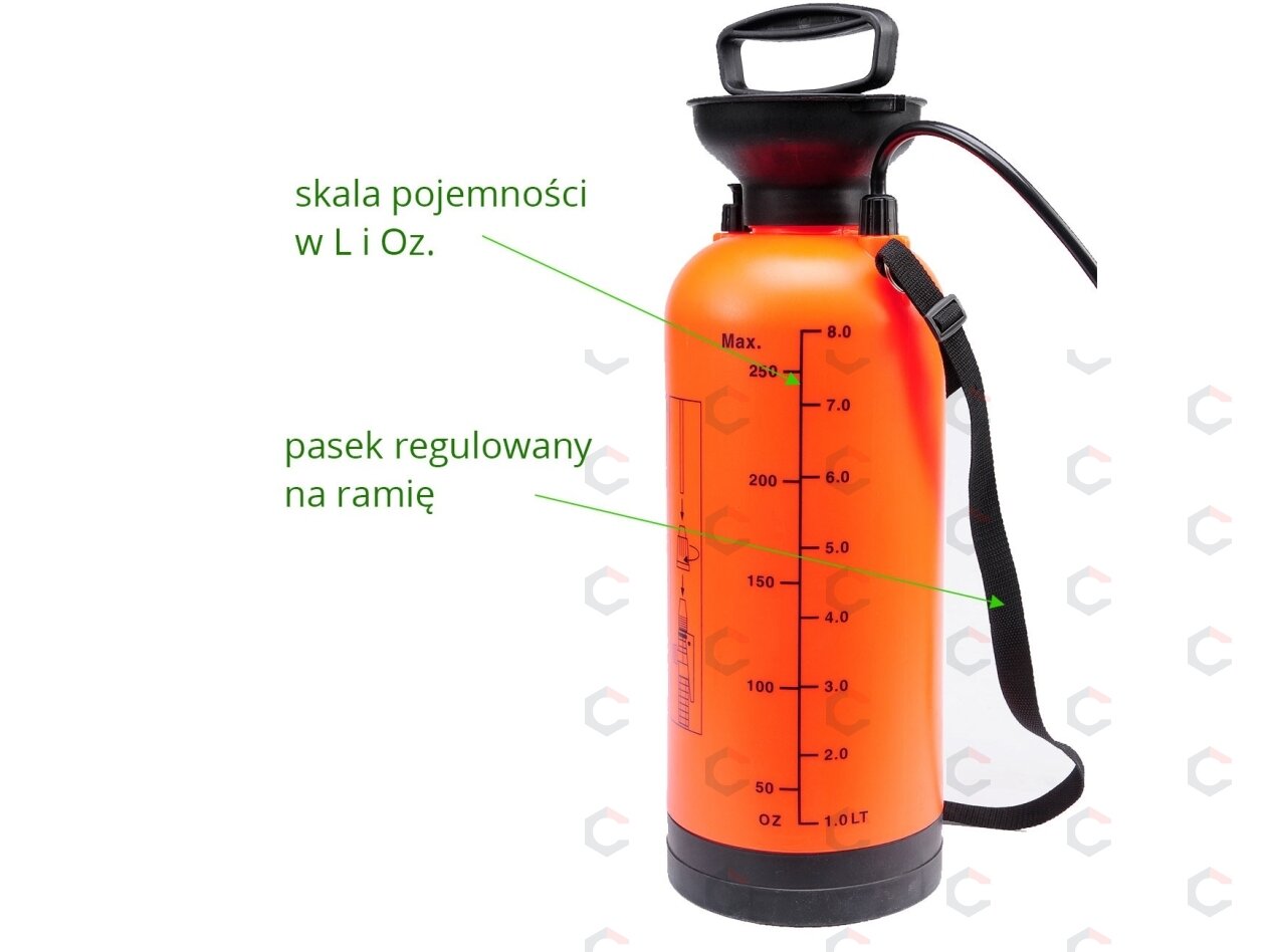 Slėginis purkštuvas | 8 l | iki 3 m | 0,2 MPa (89519) 5 Slėginis purkštuvas | 8 l | iki 3 m | 0,2 MPa (89519) 5