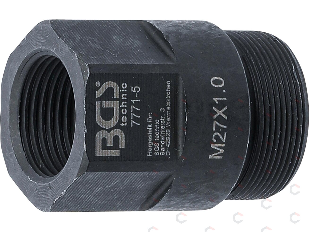 Purkštukų išėmimo adapteris iš BGS 7771 | M27 x M20 x 41 mm (7771-5) Purkštukų išėmimo adapteris iš BGS 7771 | M27 x M20 x 41 mm (7771-5)