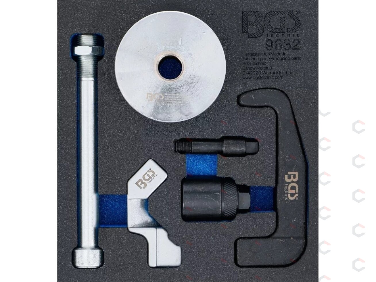 Purkštukų ištraukėjų rinkinys | Bosch CDI purkštukai | 6 vnt. (9632) 1 Purkštukų ištraukėjų rinkinys | Bosch CDI purkštukai | 6 vnt. (9632) 1