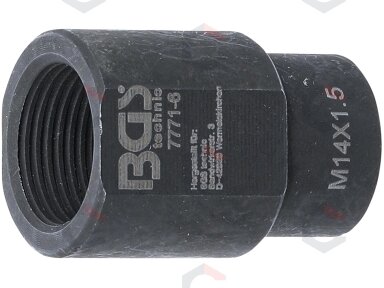 Purkštukų išėmimo adapteris iš BGS 7771 | M14 x M20 x 39 mm (7771-6)