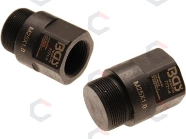 Purkštukų išėmimo adapteris iš BGS 7771 | M25 x M20 x 41 mm (7771-4)