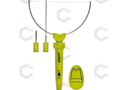 Terminis peilis putplasčiui | 9 W | 3 keičiami antgaliai (78894) Terminis peilis putplasčiui | 9 W | 3 keičiami antgaliai (78894)