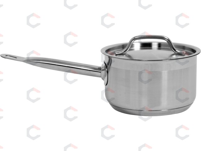 Puodas su rankena ir dangčiu | nerūdijančio plieno | 16 x 9,5 cm | 1,9 l (YG-00060) Puodas su rankena ir dangčiu | nerūdijančio plieno | 16 x 9,5 cm | 1,9 l (YG-00060)