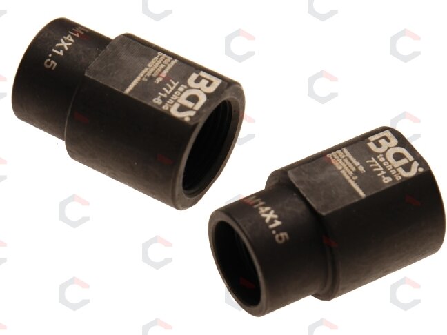 Purkštukų išėmimo adapteris iš BGS 7771 | M14 x M20 x 39 mm (7771-6) 1 Purkštukų išėmimo adapteris iš BGS 7771 | M14 x M20 x 39 mm (7771-6) 1