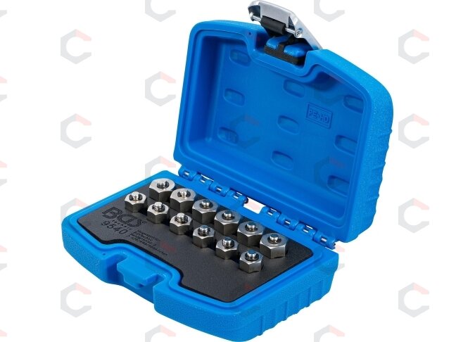 Purkštukų užsandarinimo kamščių rinkinys | M12 × 1,5 ir M14 × 1,5 | 12 vnt. (9540) 3