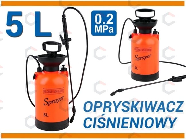 Slėginis purkštuvas | 5 l | iki 3 m | 0,2 MPa (89516) 15 Slėginis purkštuvas | 5 l | iki 3 m | 0,2 MPa (89516) 15